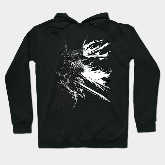 Dark Soul Artisan Crafting Light in Darkness Hoodie by Chibi Monster